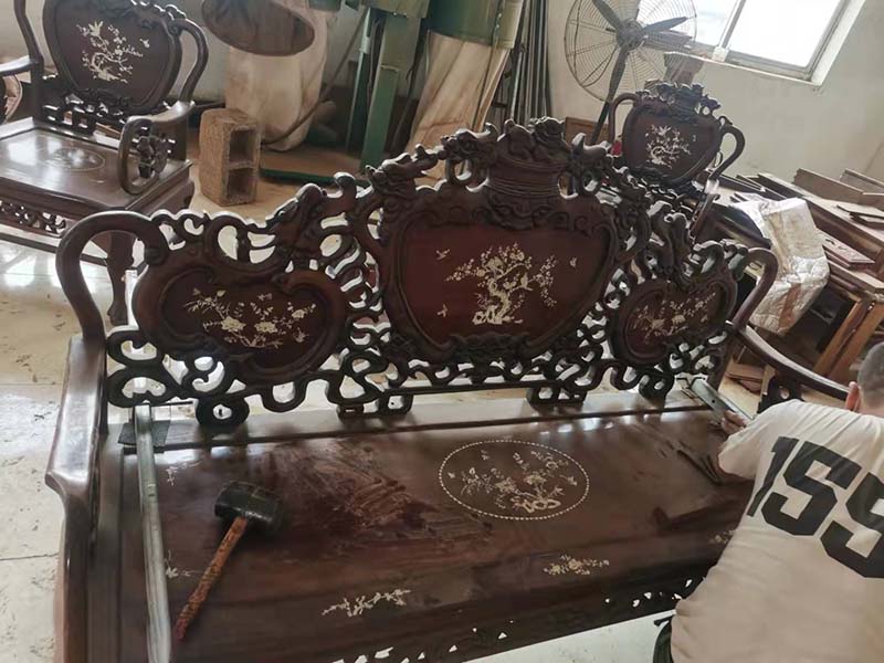 周口旧红木家具保养